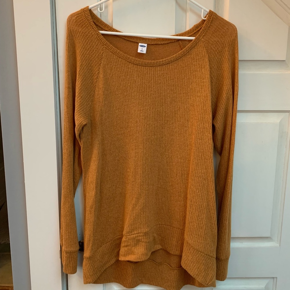 Mustard Old Navy Lightweight Sweater